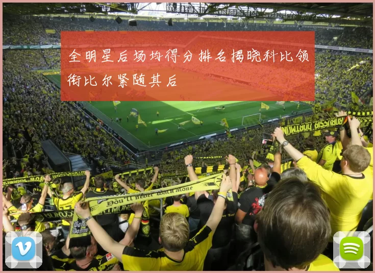 全明星后场均得分排名揭晓科比领衔比尔紧随其后