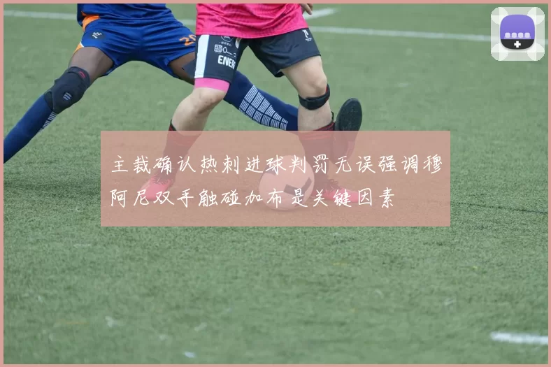 主裁确认热刺进球判罚无误强调穆阿尼双手触碰加布是关键因素